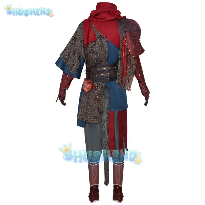 Black Myth Cos Wukong Red Blue Styles Cosplay Anime The Destined One Adults Costume New Game Wukong Fancy Stage Costume