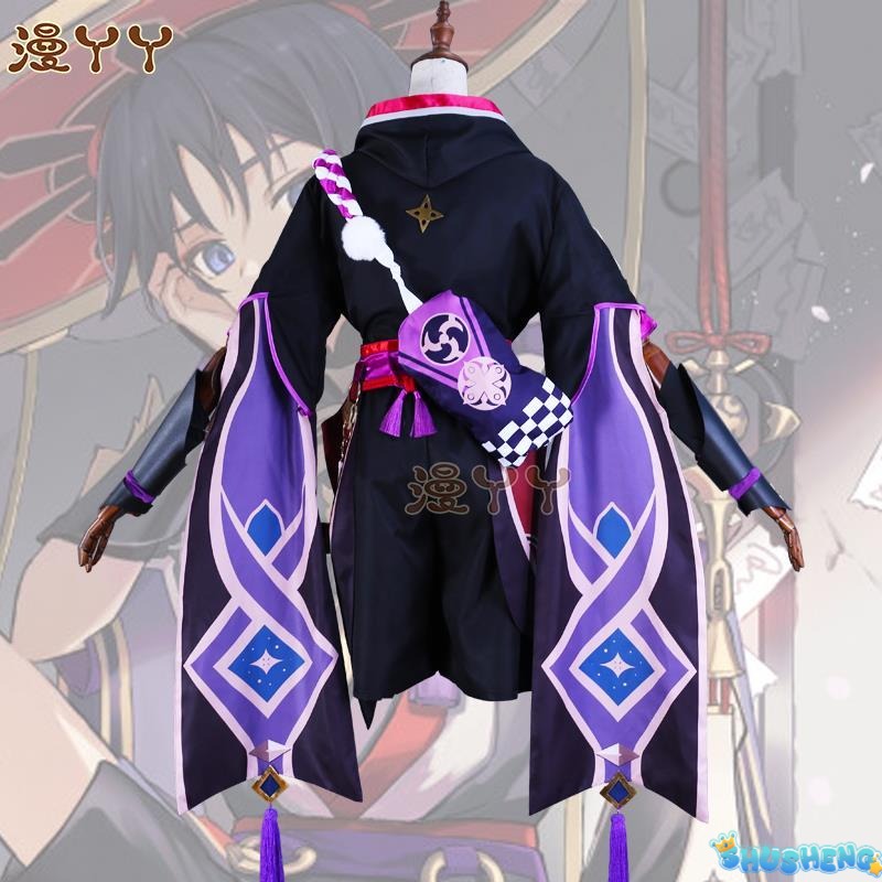 Wanderer Balladeer Cosplay Genshin Impact Scaramouche Cosplay Costume Outfits Sets Game Genshin Impact Christmas Cosplay Costume