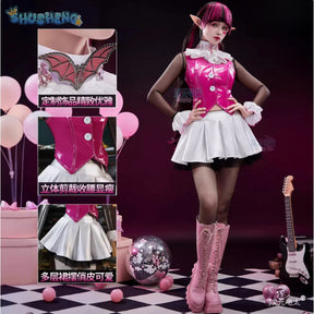 Draculaura  Monster Cos High Cosplay Costume Women's Halloween party fantasy uniform dress props socks brooch earrings new set