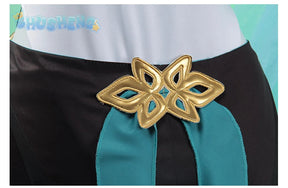 Game honkai: Star rail lingsha cosplay anime women fashion costume role play clothing Halloween carnival outfit full set