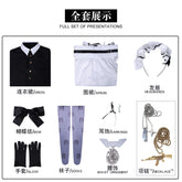 Anime NIJISANJI Kanae Cosplay Costume Male Servant Attire