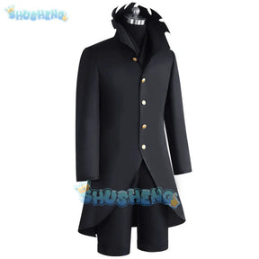 Shusheng Anime Dandadan Ken Takakura Okarun Cosplay Costume Mask Uniform Glasses Momo Ayase Halloween Party for Women Men Prop