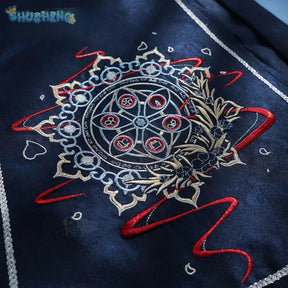 Frieren: Beyond Journey's End Frieren Cosplay Tianshan Snow Costume Halloween Party Sweet Chinese Uniform Dress Prop Wig Set