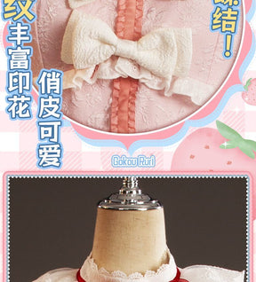 Gokou Ruri Cosplay Girls Dress for Halloween Christmas Festival Party Sweet Dress Women's Role Playing Princess Bow Dress