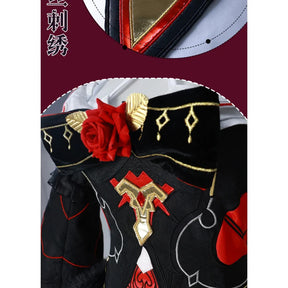 Game Honkai Impact 3 Theresa Apocalypse Cosplay Under the Moon Oath Costume Halloween Carnival Gothic Dress Sweet Lolita Uniform