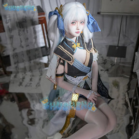 Wuthering Waves Jinhsi Women Cosplay Costume Uniform Halloween Carnival Party Christmas Play Role Clothes Clothing