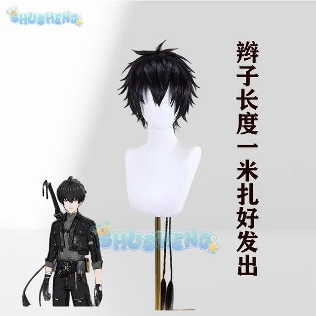 In stock Wuthering Waves Rover Cosplay Costume Wig Game Male Uniform Main Character Resonator Halloween Party for Women Men