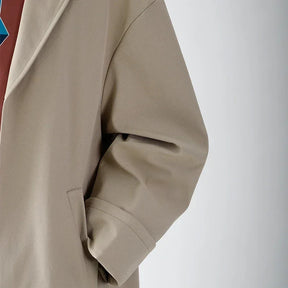 Anime Sakamoto Days Yoichi Nagumo Cosplay Costume Beige Trench Coat Shirt Assassin Taro Sakamoto Halloween Party Women Men