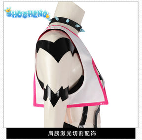 Games Anime New Street Fighter Cos Costumes Han Juri Cosplay Character Uniform Performance Clothes Halloween Carnival Cost