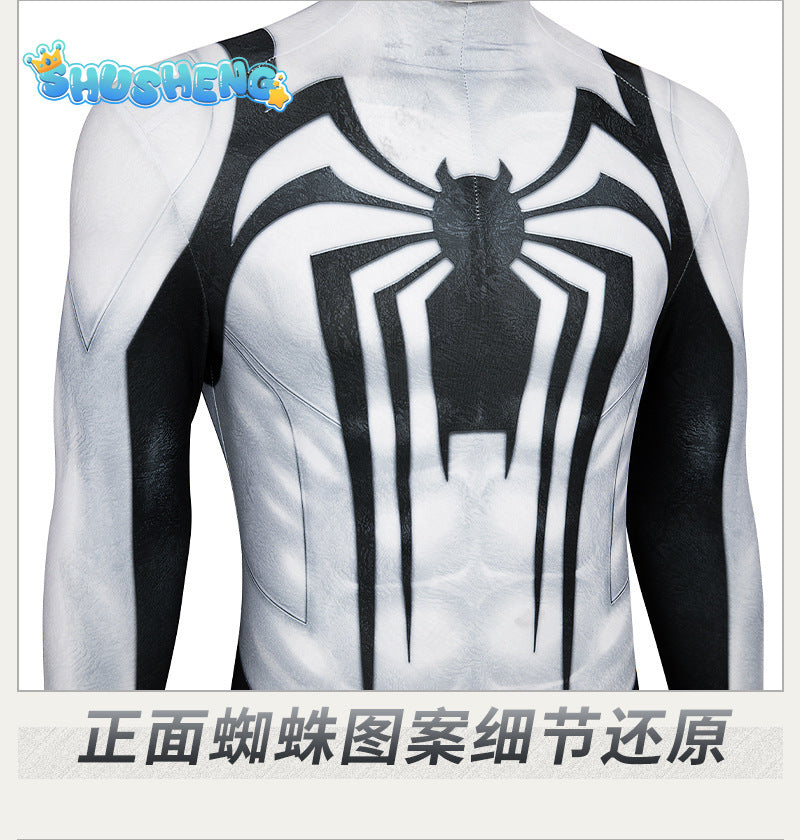 Movie Anti-Venom Cosplay Jumpsuit Mask Venom Spiderman Cosplay Costume Zentai Suit Halloween Outfit Party Bodysuit