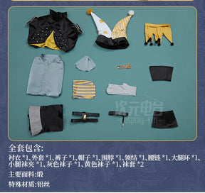 Anime Kagamin Len Rin Cosplay Costume Hat scarf socks accessories Halloween Christmas cute fashion Woman Men Len New uniform set