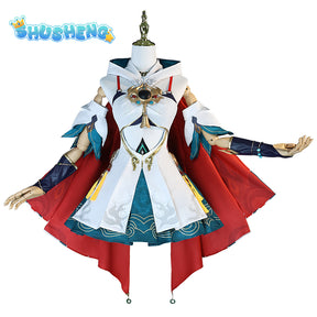 Yunli Cosplay Costume Dress Wig Honkai Star Rail Uniform Earrings Headwear Huaiyan Xianzhou Zhuming Halloween Party for Women