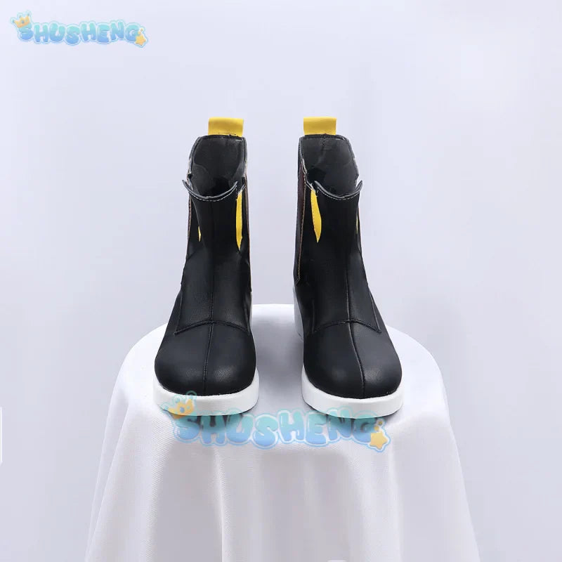 Game Honkai Star Rail Cos Trailblazer Caelus Cosplay Shoes Men Carnival Halloween Party Role Play