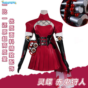 Marvel Rivals Psylocke Akki Kariudo Cosplay Costume Official Game Dress