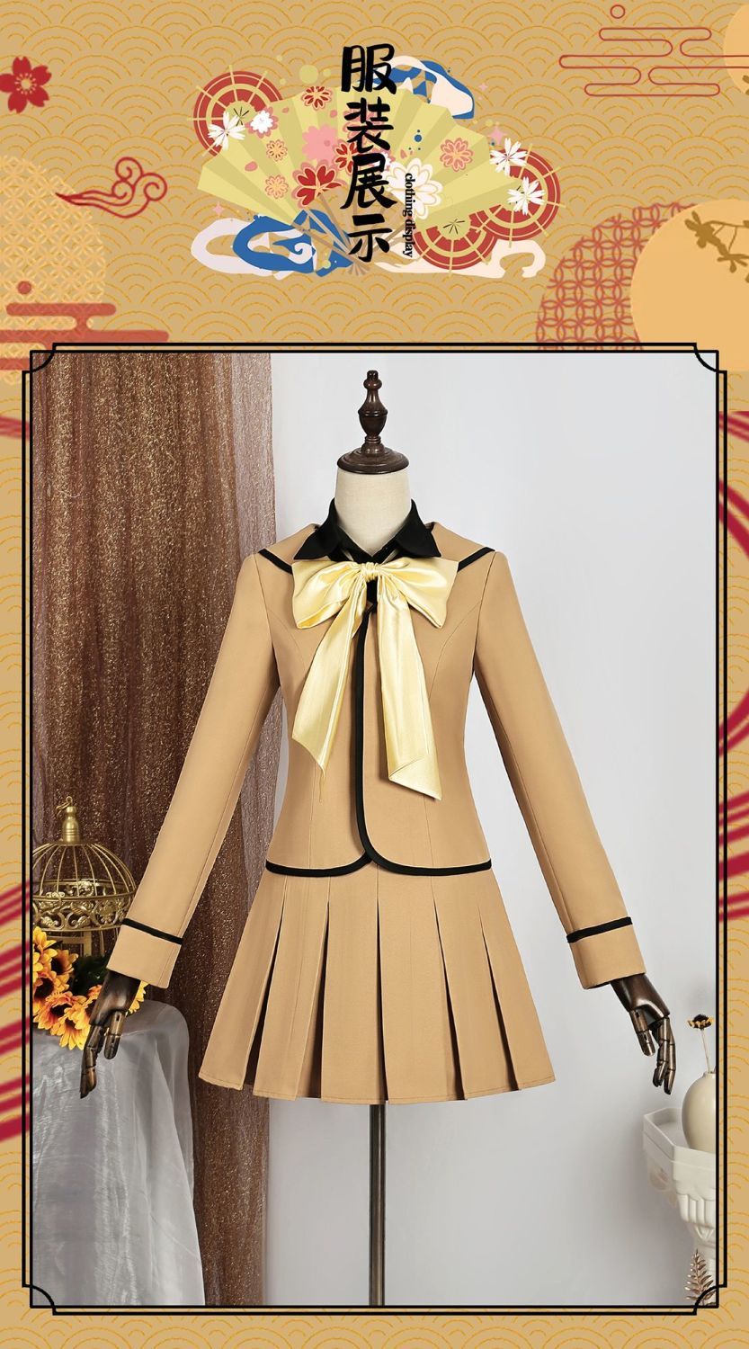 Anime Kamisama Love Kamisama Kiss Momozono Nanami Cosplay Costume Japanese School Uniform Skirt Woman Cute Kawaii Campus Set