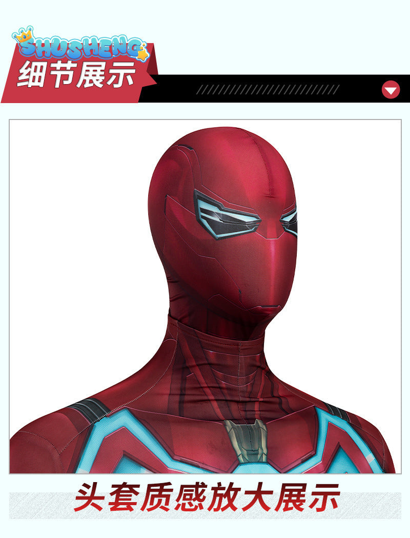 PS4 Velocity Spiderman Costume Cosplay Spandx 3D Printed PS4 Superhero Halloween Costume Zentai Outfits Spiderman Bodysuit Adult