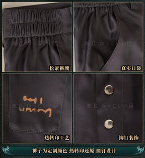 Wuthering Waves Geshu Lin Cosplay Costume Uniform Midnight Rangers Jiyan Jinzhou Huanglong Halloween Party for Women Men S-XXL