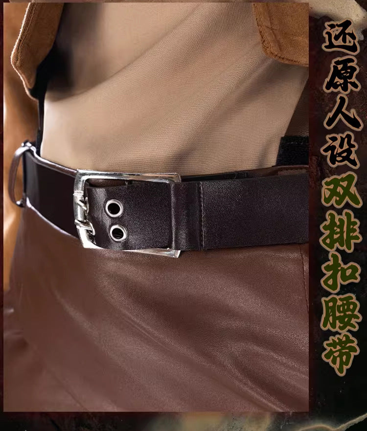 Anime  Cos  Attack On Titan Eren Jaeger Hange Zoe Cosplay Costume Survey Corps Mikasa·Ackerman Armin Arlert Full Set Women Men Cos