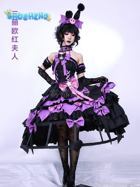 Bloody Queen Mary Cosplay Game Identity Bloody Queen Cosplay Costume Party Uniform Lolita Dress Carnival Anime Role Play Suits