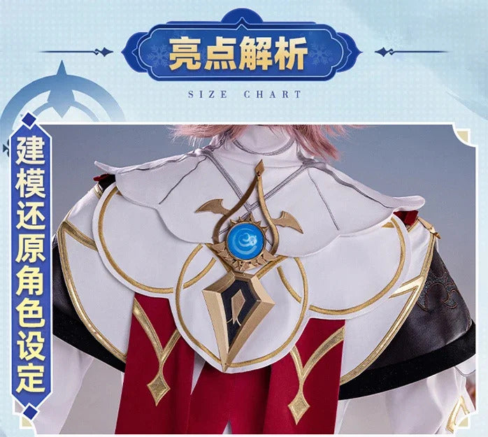 Genshin Impact Dahlia Cosplay Costume New Skins Uniform Hat Festival Halloween Party for Women Men Carnival Outfit