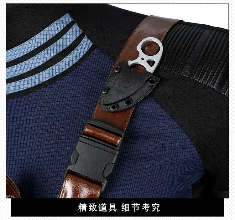 Daredevil Born 2 Bullseye Cosplay Costume Uniform Halloween Carnival Party Christmas Play Role Clothes Clothing for Men