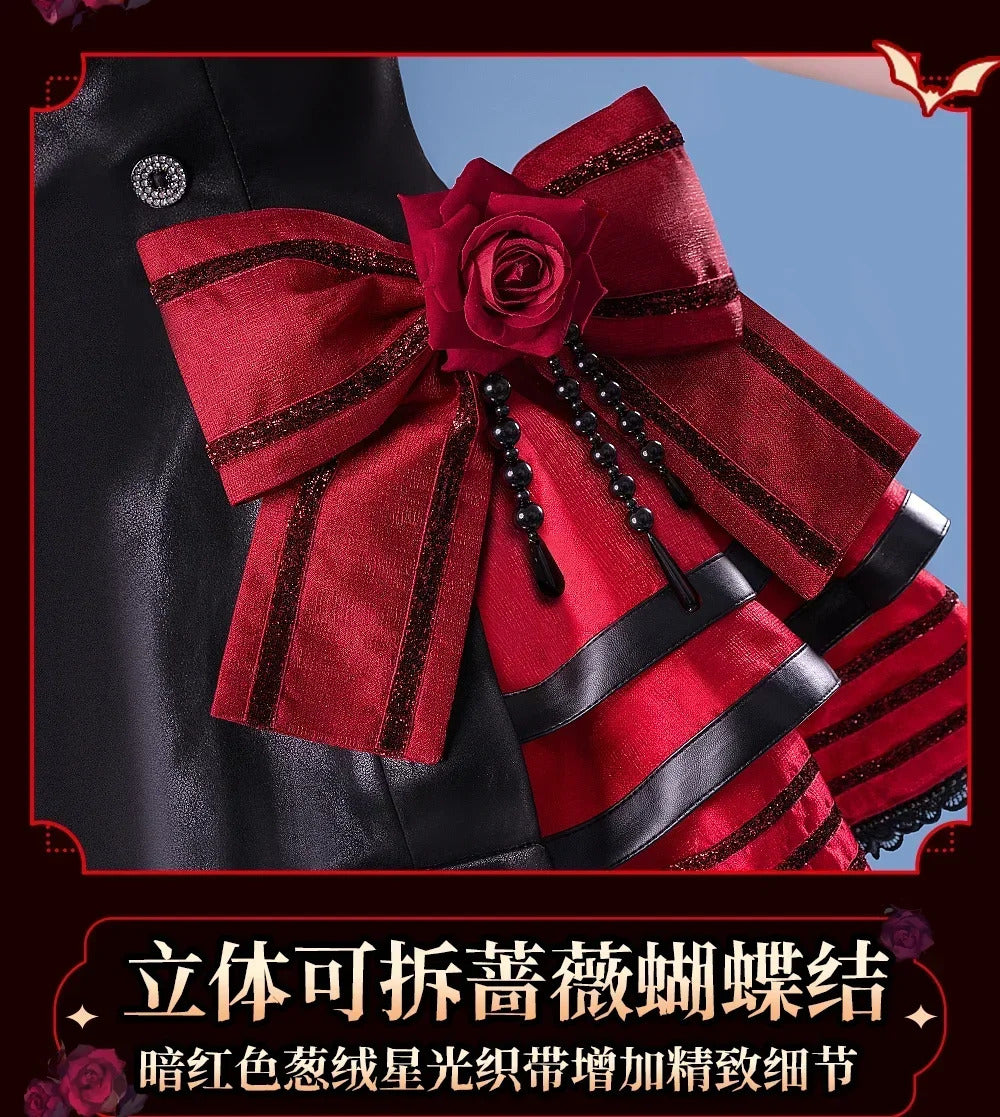 Kasane Teto Cosplay Costume Costume Gothic Night Uniform Halloween Carnival Party Christmas Play Role Clothes Clothing