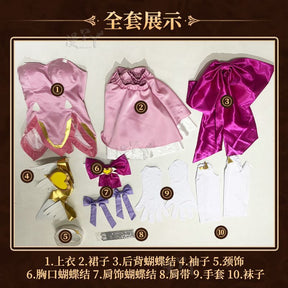 Juno Cosplay New Magical Girl Overwatch Costume Halloween Party Sweet Lolita Dress Gloves Socks Pro New Women Juno Uniform