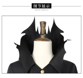 Anime Dandadan Ken Takakura Okarun Cosplay Costume Mask Glasses Uniform Coat Set Halloween Party for Women Men Props Shusheng