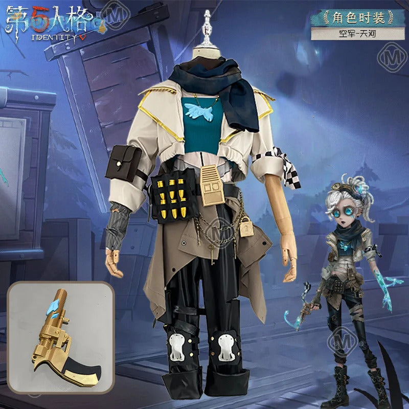 Identity Ⅴ Martha Behamfil Coordinator Cosplay Costume Halloween Party New Uniform Props Wig Accessories Men Women Fashion Set