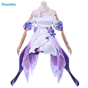 Castorice Cosplay Costume Honkai Star Rail Carnival Uniform Wig Halloween Costumes Anime Men Game