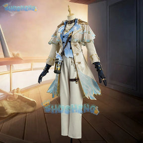 Identity V Naib Subedar Mercenary Fashion Game Suit Cool Handsome Uniform Cosplay Costume Halloween Party Outfit S-XXL