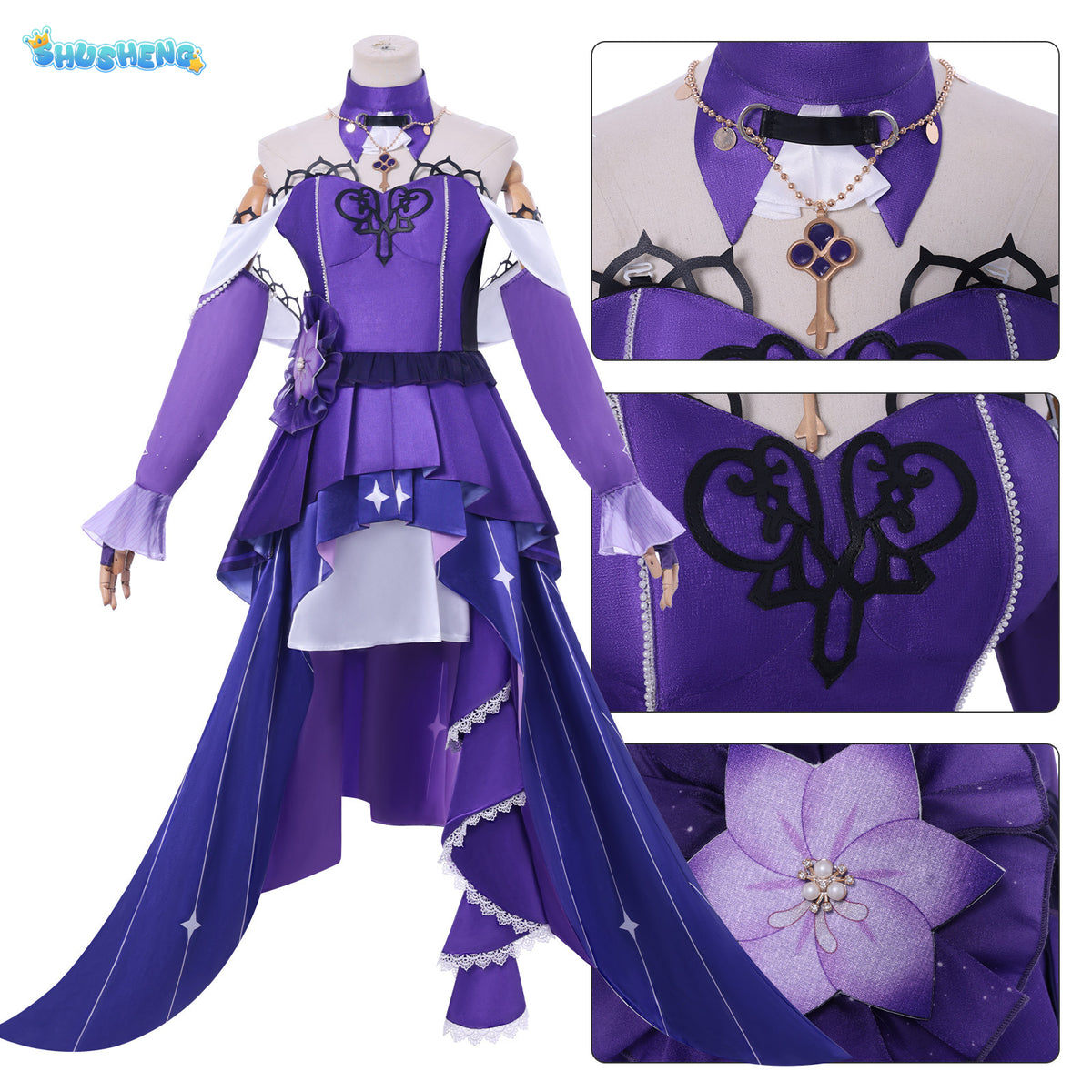 Honkai Star Rail Concert The Herta Cosplay Costume Full Set Dress Game Women Halloween Cos Costumes