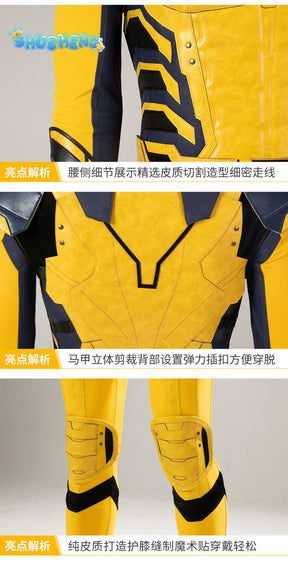 New Movie Wolverine Cosplay Costume Mask Jumpsuit Vest Gloves Belt Wolf Steel Claw Handsome Suit For Men High Quality Made