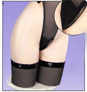 Game Sur Lane Mogador MNF Cosplay Costume Halloween party sexy black leather jumpsuit uniform accessories wig props women's set