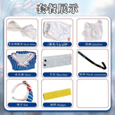 Hatsune Miku Cosplay Costume Anime Mesmerizer Uniform Women Striped Maid Dress Suit Halloween Christmas Carnival Party Dress