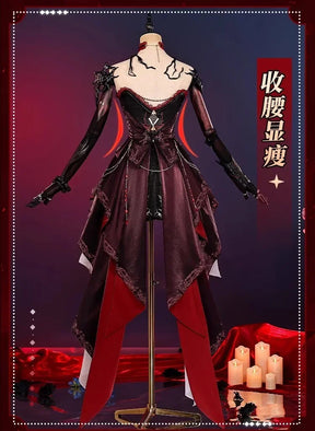 Love and Deepspace Heroines Cosplay Costume Abysm Sovereign Dress New Combat Outfit Hunter Uniform Tail Halloween Women Girls