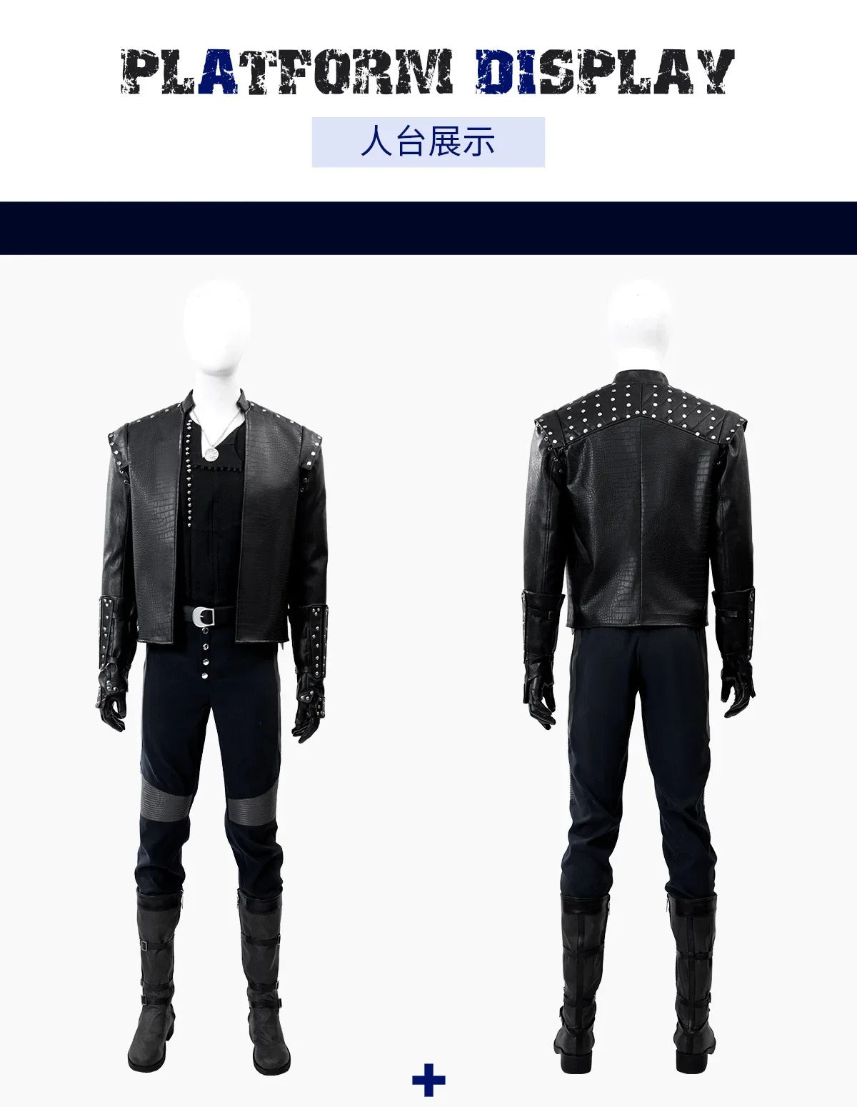 Geral Witcher 5 Cosplay Costume Uniform Geralt of Rivia White Wolf Halloween Carnival Party Christmas Play Role Clothes Clothing