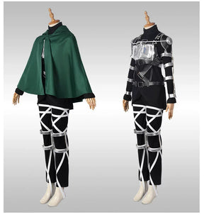 The Final Season Attack 4 Titan Cosplay Costume Anime Rivaille Mikasa AcKerman Shingeki No Kyojin Comiket party Woman Uniform