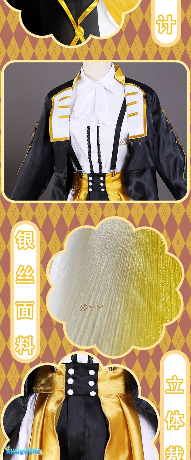Game Identity V Seer Cosplay Costume Eli Clark Cosplay Fancy Party Suit Halloween Carnival Uniform Anime Clothing Custom Made