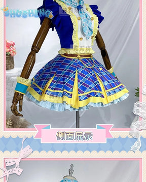 Kiriya Aoi shibuki ran Cosplay Anime Aikatsu！Costume Sweet Cute Lolita Dress  Accessories prop Halloween Party Women's Uniform