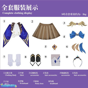 New Honor Of Kings Da Qiao Lolita Cosplay Dress Wedding Dress For Game Party Custom Made