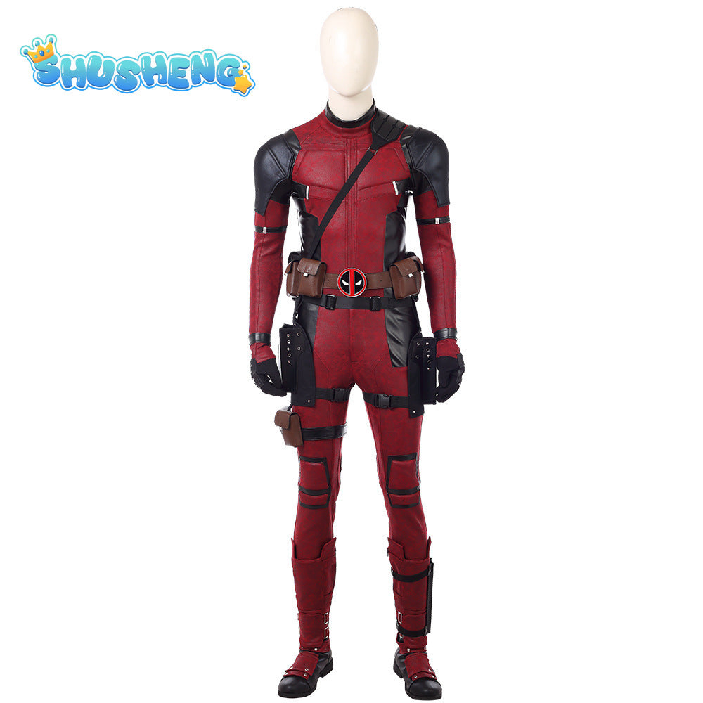 New Pro Wow Dead pool Cosplay Costume Cos Halloween Christmas Party Game Comic Con Fashion Clothes