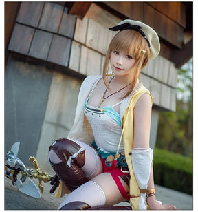 Game Atelier Ryza: Ever Darkness & the Secret Hideout Reisalin Stout Cosplay Costume Uniform Halloween Carnival Party Clothing