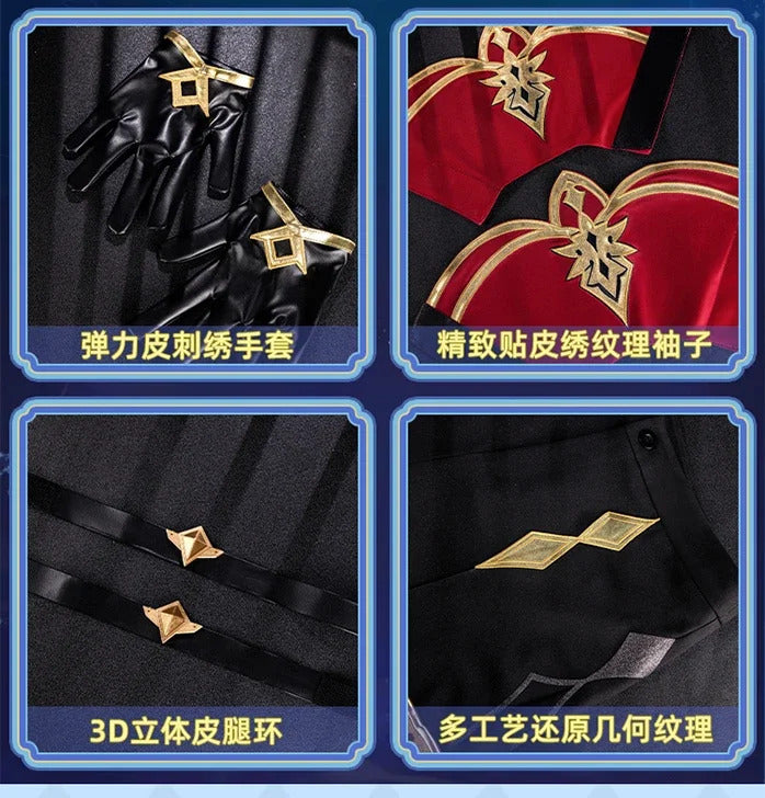 Genshin Impact Dahlia Cosplay Costume New Skins Uniform Hat Festival Halloween Party for Women Men Carnival Outfit