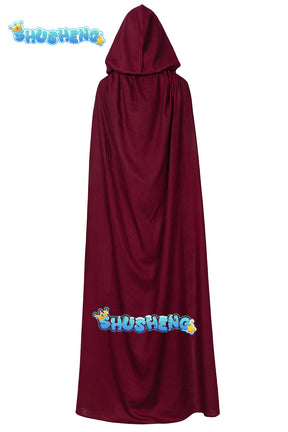 Wanda Django Maximoff Costume Wanda Vision Cosplay Outfit Red Cloak Halloween Cosplay Womens Outfit Full Set High Quality