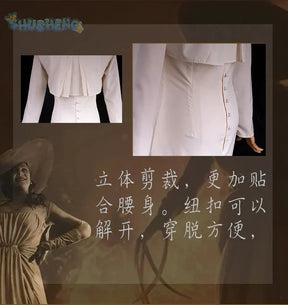 Halloween party Lady dimitrscu cosplay costume chamelain Alcina biohazce Comtesse sexy cosplay Lady Vampire Shusheng