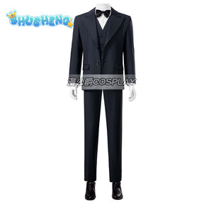 Joker Costume Adults Suitable for Halloween Party Carnival Stage Performance White Cosplay Costume