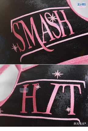 Shusheng-R Anime KPop Demon Hunters Mira Swimsuit Cosplay Costume S-XL