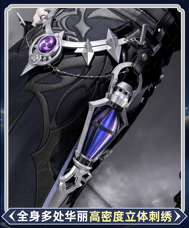 Shusheng-R Genshin Impact Kyryll Chudomirovich Flins Cosplay Costume Full Set Uniform Role Play Halloween Carnival Party Outfit