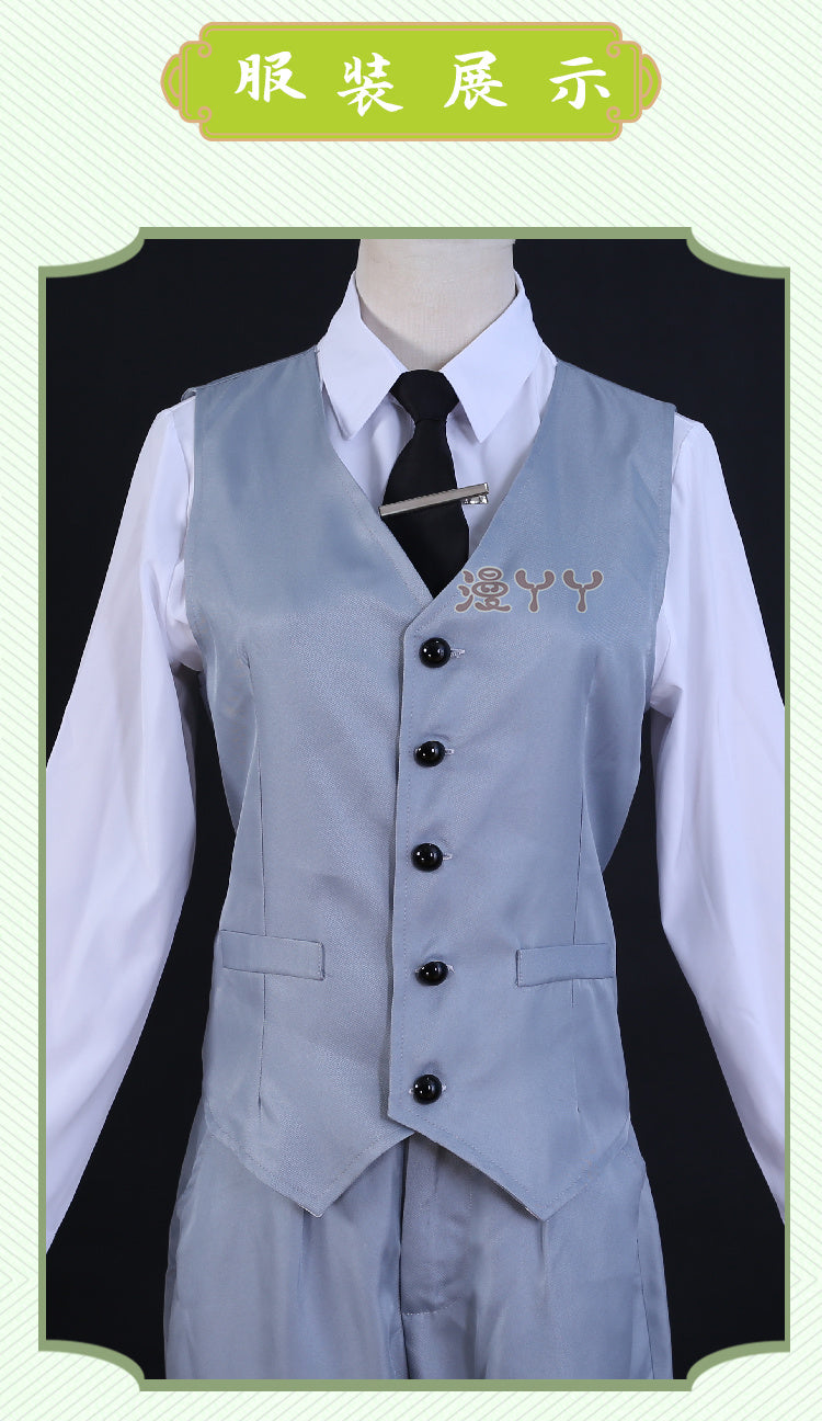 Blue Lock Anime Cosplay Costume Reo Mikage DK School Uniform Embroidery Suit Rose Net Sythetic Fibers